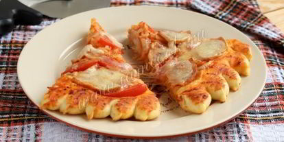 Шаг 8: пиццы с мясом