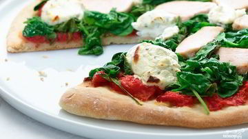 Рецепт Пиццы с сыром Филадельфия