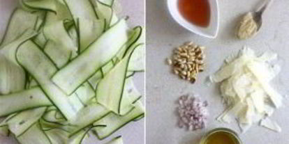 Шаг 2: пиццы с цуккини и моцареллой