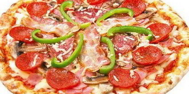 Рецепт пиццы со сладким перцем и ветчиной