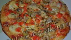 Рецепт Пиццы в мультиварке