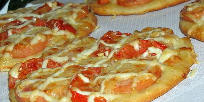 Рецепт Самой быстрой и вкусная пицца