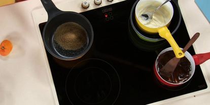 Шаг 2: шоколадной пиццы с малиной