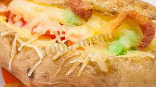 Рецепт Вкуснейшей пиццы в картофеле