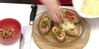 Шаг 3: вкуснейшей пиццы в картофеле