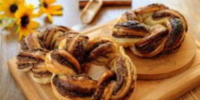 Шаг 7: крученых пончиков с нутеллой