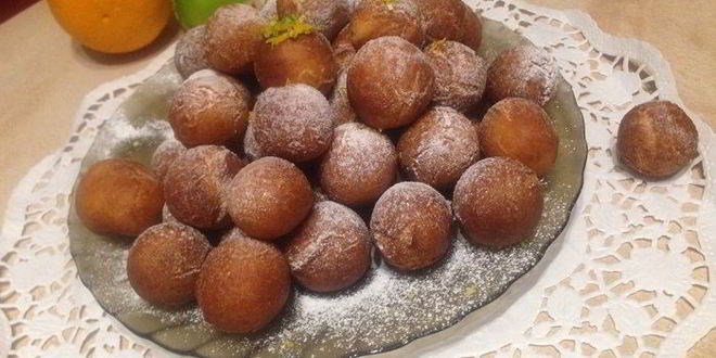 Рецепт Лаймовых пончиков на сгущенном молоке