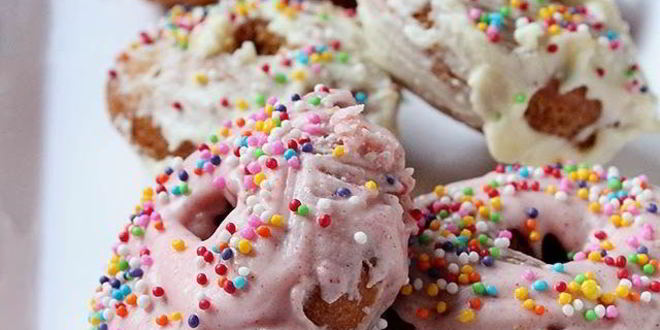 Рецепт Пончиков без дрожжей