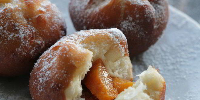 Рецепт пончиков с абрикосами