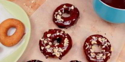 Шаг 6: пончиков с глазурью