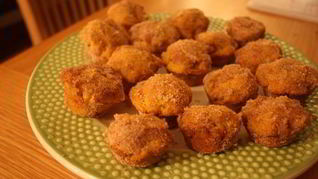 Рецепт Пончиков с корицей в духовке