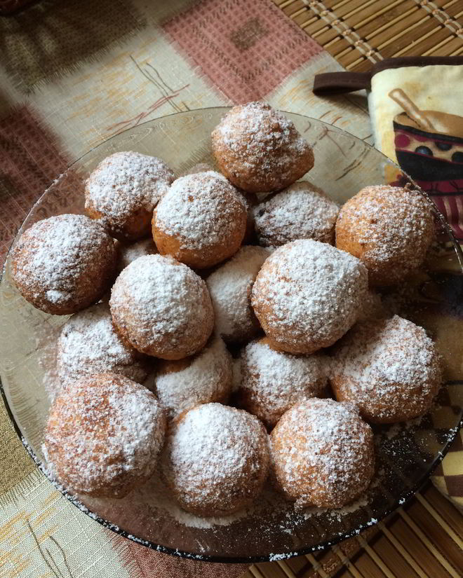 Рецепт пончиков творожных