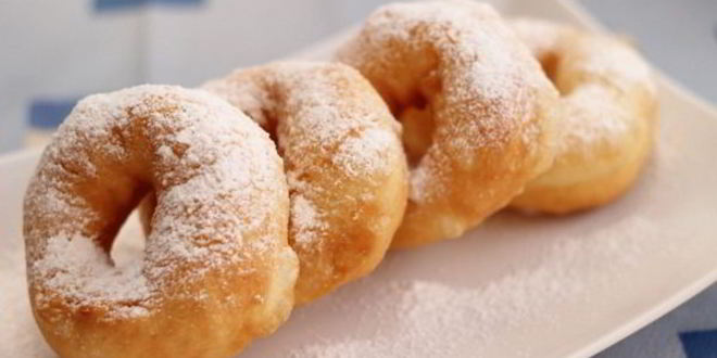 Рецепт Пышных домашних пончиков на дрожжах
