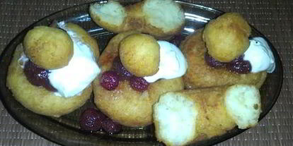 Шаг 7: румынских творожных пончиков папанаши