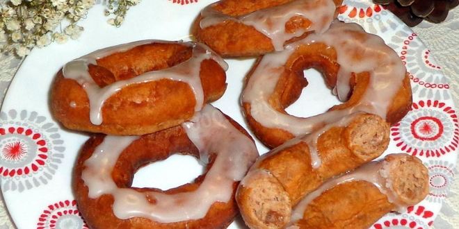 Рецепт шоколадных пончиков