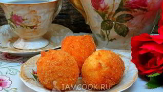 Рецепт Сырных пончиков