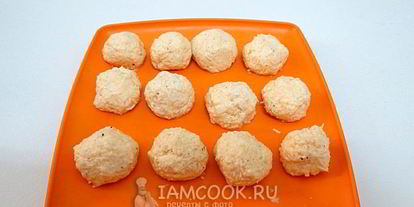 Шаг 7: сырных пончиков