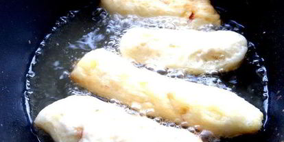 Шаг 10: творожных пончиков-батончиков