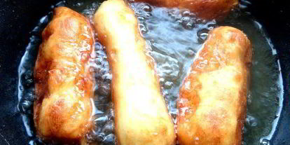 Шаг 11: творожных пончиков-батончиков