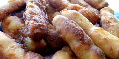 Шаг 12: творожных пончиков-батончиков