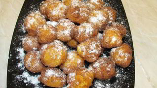 Рецепт Творожных пончиков из творога за 10 минут