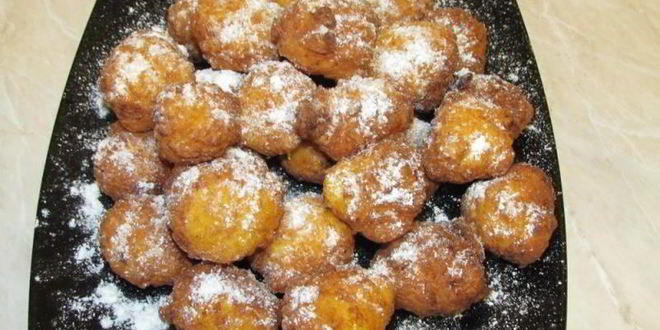 Рецепт Творожных пончиков из творога за 10 минут