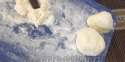 Шаг 3: творожных пончиков с шоколадом