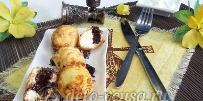 Шаг 9: творожных пончиков с шоколадом