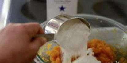 Шаг 1: тыквенно-рисовых пончики