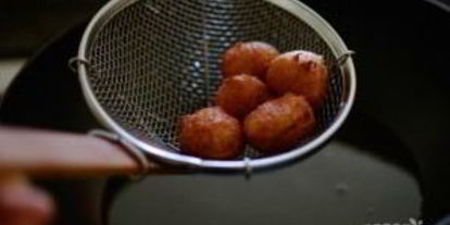 Шаг 3: тыквенно-рисовых пончики