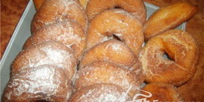 Рецепт Воздушных пончиков на сгущеном молоке