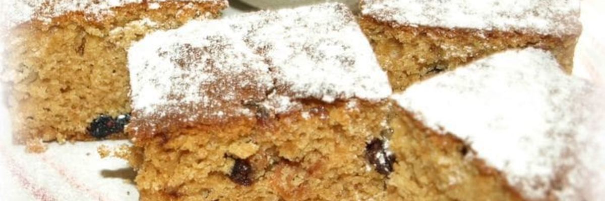 Рецепт Имбирной коврижки с изюмом и вяленой клюквой
