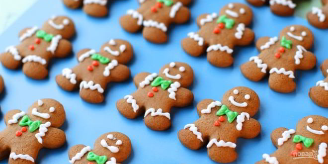 Рецепт имбирных пряничных человечков