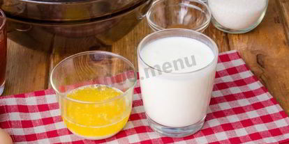 Шаг 1: коврижки на кефире с вареньем