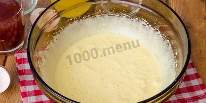 Шаг 3: коврижки на кефире с вареньем