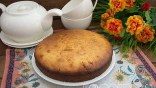 Рецепт Коврижки с вареньем на кефире