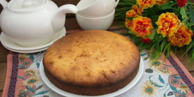 Рецепт коврижки с вареньем на кефире