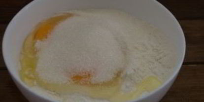 Шаг 2: коврижки с вареньем на кефире