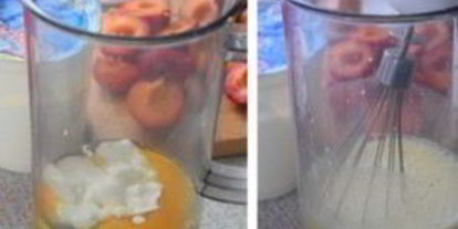 Шаг 2: коврижки со сливами