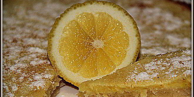 Рецепт лимонной коврижки