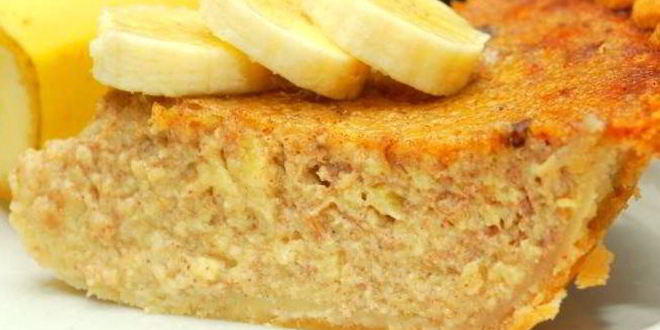 Рецепт Постной коврижки с медом и бананом