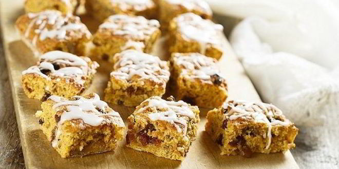 Рецепт постной коврижки с орехами