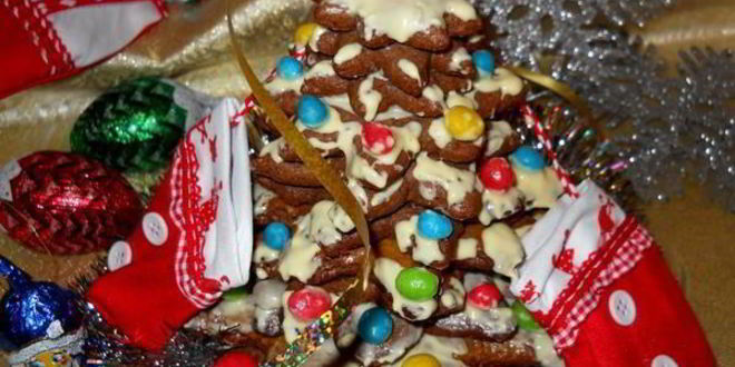 Рецепт пряничной елочки ярких огней