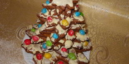 Шаг 14: пряничной елочки ярких огней