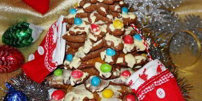 Шаг 15: пряничной елочки ярких огней