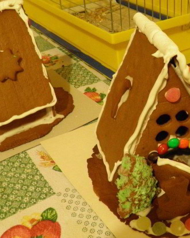 Рецепт пряничных домиков