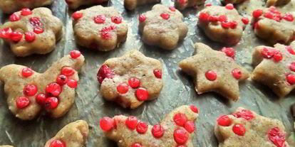 Шаг 12: пряников с брусникой на цельнозерновой муке