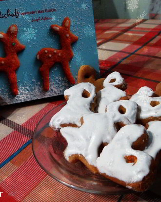 Рецепт рождественских медовых пряников