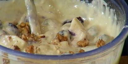 Шаг 8: хитрой грушевой шарлотки с ежевикой