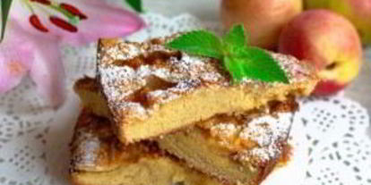 Шаг 6: классической шарлотки с яблоками и нектаринами